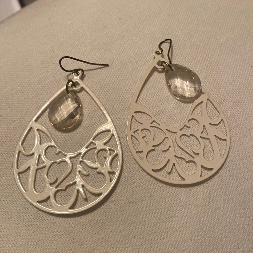 Brighton laser cut earrings